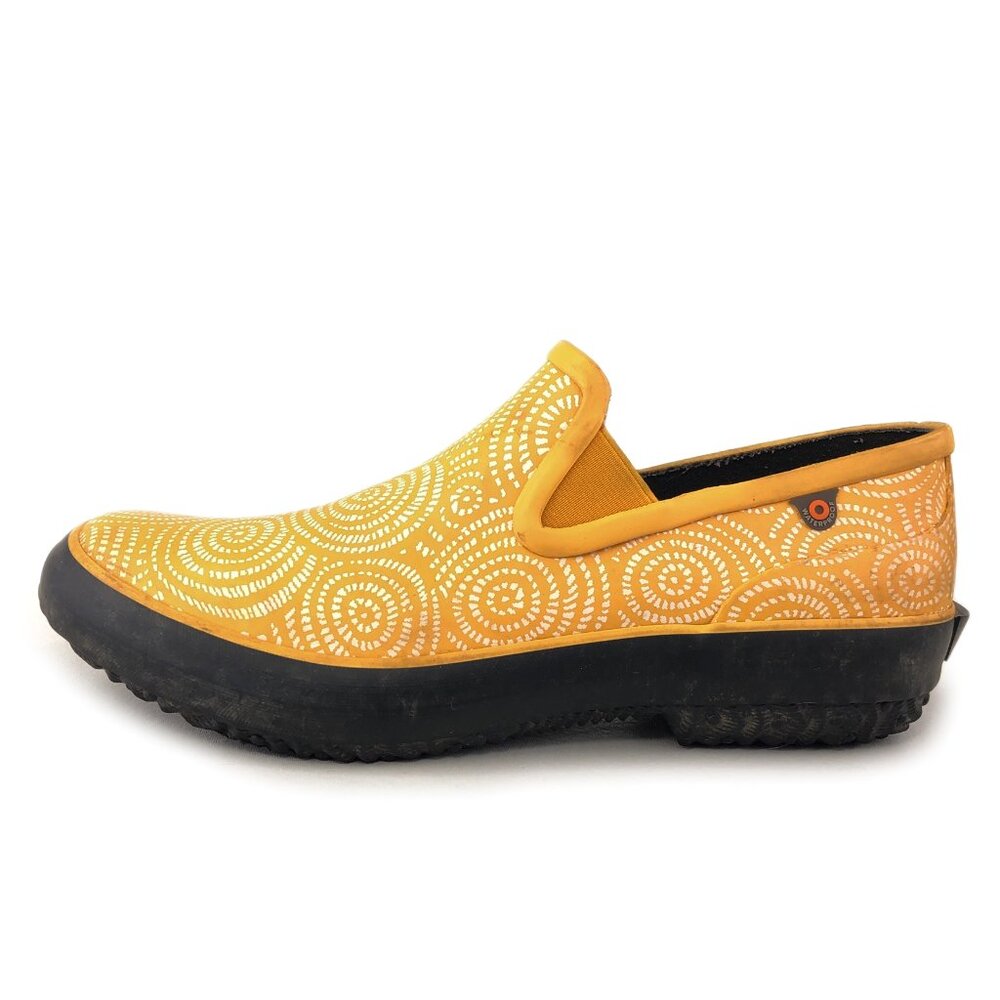 Bogs Patch Slip-On Vijay Rain Booties 9